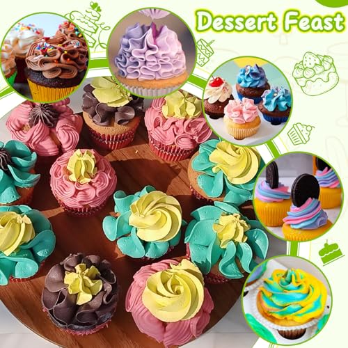Ball Russian Piping Tips, 3 Pieces, Stainless Steel