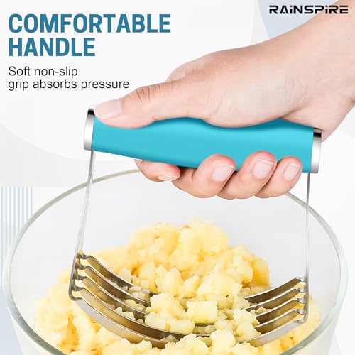 Large Pastry Cutter For Baking Durable Pastry Blender Dough Cutter Blue - color: Blue