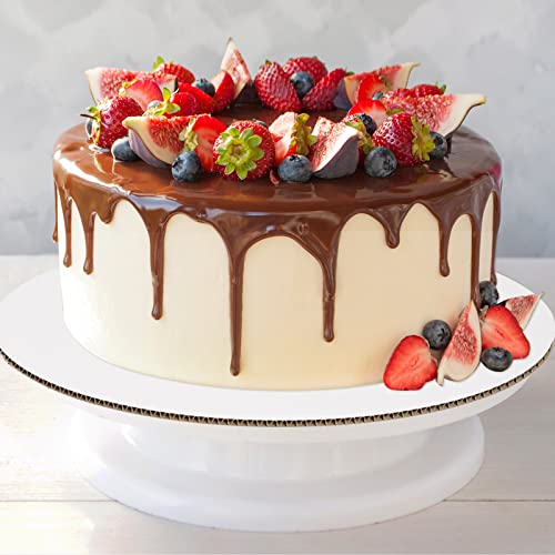 Sudaya Cake Boards 50 PCS, Cake Boards 6 Inch Round, Cardboard Cake Rounds, Disposable Cake Plates, Food Grade Cake Base Cake Tray Cake Circles, 6 Inch Cake Board White Cardboard Circles Round Base - size: 6 Inch