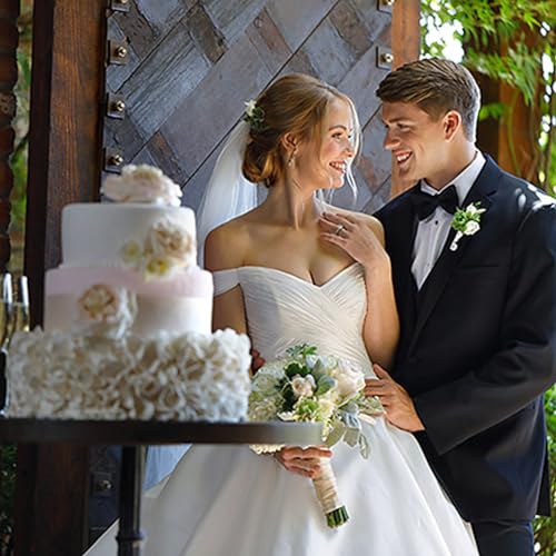 Aluminum Round Cake Pans, 3pcs Nonstick Baking Pan with Removable Bottom 6/8/10 Inches Cheese Cake Mold Straight Edge for Wedding Birthday Anniversary or Party Event - size: 6 & 8 & 10 Inch