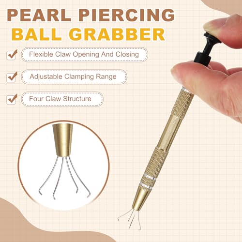 uxcell 3Pcs Sprinkle Pen for Cake Decorating,4.7in 4 Claw Sprinkle,Brown - color: Brown