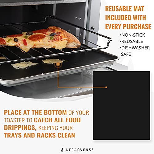 Parchment Paper Sheets for Toaster Oven Air Fryer 10 x 12 Compatible with Cuisinart, Breville, Black and Decker + More, Precut Perforated Non-Stick Oven Liners for Baking, Cooking, Dehydrator - size: 10 x 12