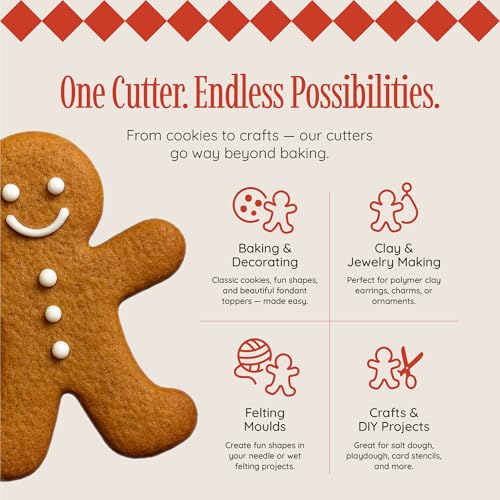 diamond Set of 3 Mini Plastic Cutter for Fondant, Clay, Crafts, Icing, Baking (1.25", 0.75", 0.5")
