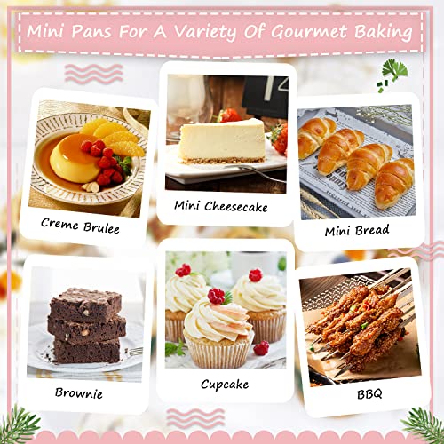LNYZQUS Mini Loaf Pans with Lids 100 Pack, 6.8oz Small Cake Tins - color: White, size: 6.8 oz