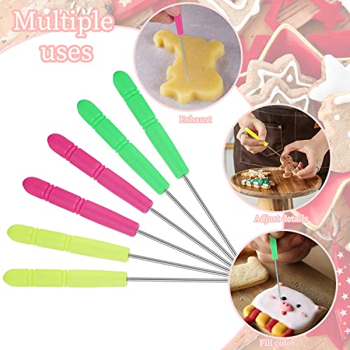 6 Pcs Cookie Scribe Tools,Sugar Stir Needle