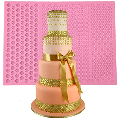 Novelty Giant 15.6" Sugar imprint Dress mold Fondant impression mats