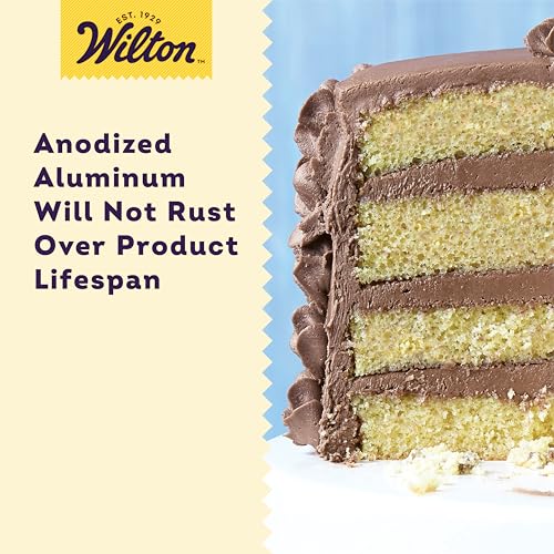 Wilton Performance Pans Aluminum Round Cake Pan, 8 x 2 in., Pack of 2 - size: 8 x 2 in. (Pack of 2)