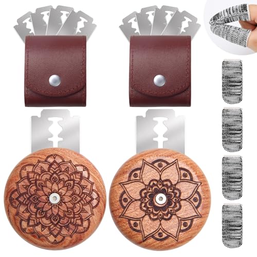 18Pcs Wooden Bread Scoring Lame Tool for Baking