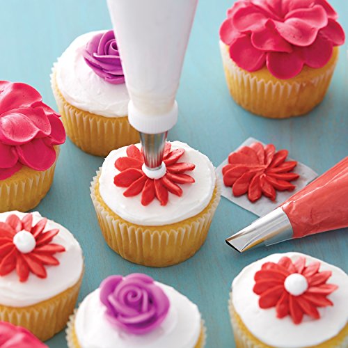 Wilton Piping Tip Set, Cupcake Decorating, 9-Piece with Carrying Case - size: 8-Piece
