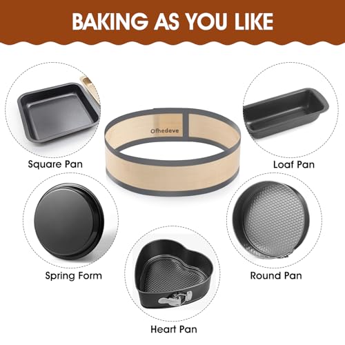 2 pack Silicone mat for 9 inch springform pan, springform pan protector, prevent cake from sticking, cheesecake pans protector mat