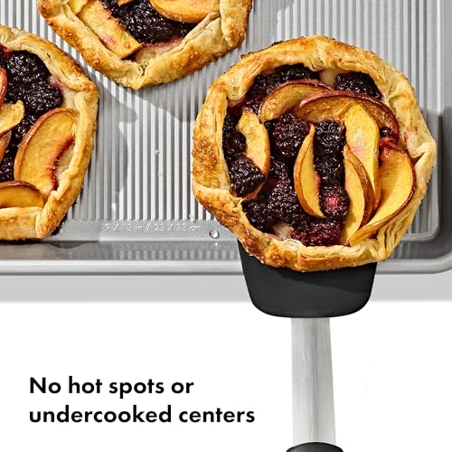 OXO Good Grips Non-Stick Pro Clear Coated Metal Bakeware Jelly Roll Pan, Baking Sheet - style: Jelly Roll