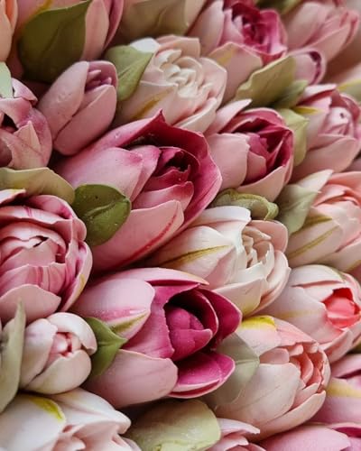 1 Pcs Stainless Steel Extra Large Russian 3 Petals Rose Flower Icing Tips