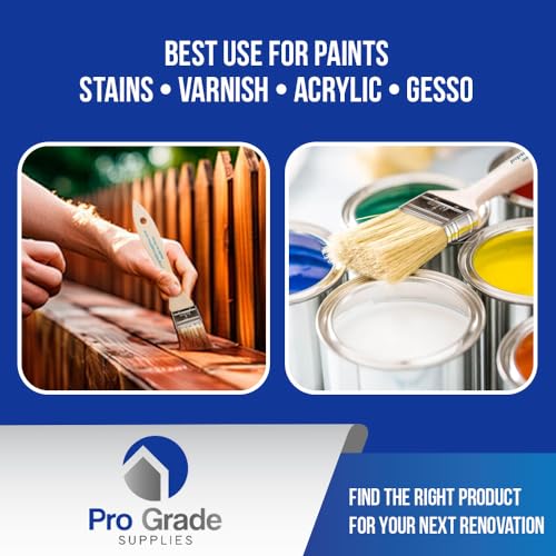 Pro Grade 2" Chip Brushes, Disposable Paint Brushes, for Paint, 96 Pack