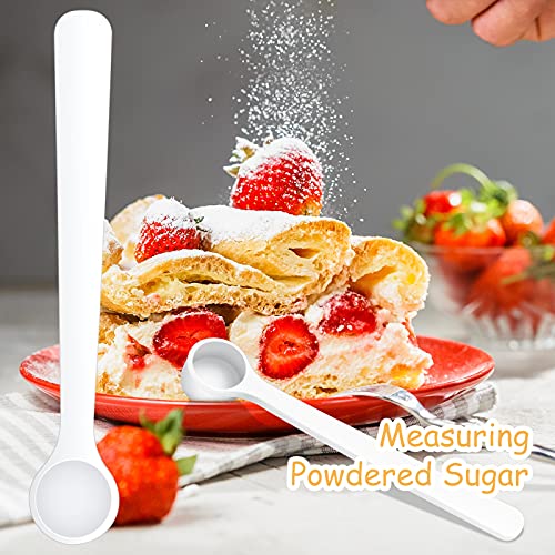 Powder Scoops Micro Measuring Spoons Tiny Shovel Scoop Spice Scoop Tiny Measuring Spoons Micro Powder Scoops for Cosmetics Spices Measurement Tools Supplies (36 Pieces, 1.2 Ml) - size: 1.2 ml