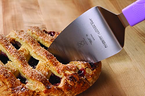 Mercer Culinary Millennia Pie Server/Spatula, 5 Inch x 3 Inch Blade, Purple Handle - color: Purple, size: 5 x 3-Inch Pie Server