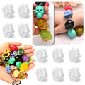 Halloween Skull Resin Molds, Set of 10 Skull Crafting Molds - color: 10PCS Mini 3d Skull