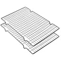 VNIMTI 2 Pack Cooling Rack for Baking Cooking, 16" x 10" Squares Wire Racks - size: 16" x 10" - 2PCS