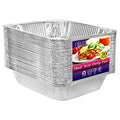 Aluminum Pans Half Size, 9X13, Extra Heavy Duty Disposable Foil Pans For Baking (30 Pack) Roasting & Chafing, Deep Tin Foil Bakeware, Steam Table Tray, Cookware, Food Prepping, Cake & Oven Pan - size: 30 Pack - Pans Only