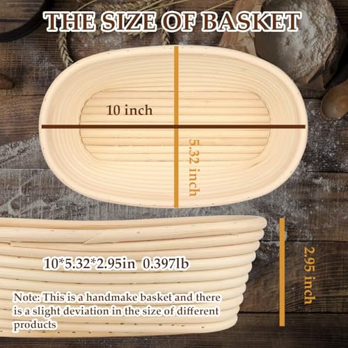 Sondiko Sourdough Proofing Basket,Handmade Sourdough Bread Baking Supplies