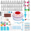 Cake Decorating Supplies Kit,310 PCS Baking Supplies Set with Icing Piping Tips & Russian Nozzles with Pattern Chart,Piping Bags,Mother’s Day Gift - size: 511 PCS