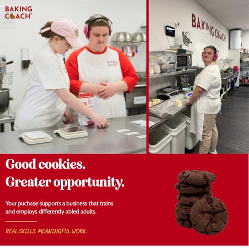 Baking Coach 3 Pack Mix & Eat or Bake Cookies - Edible Cookie Dough Mix Kit - color: 3 Pack Double Chocolate Sprinkles