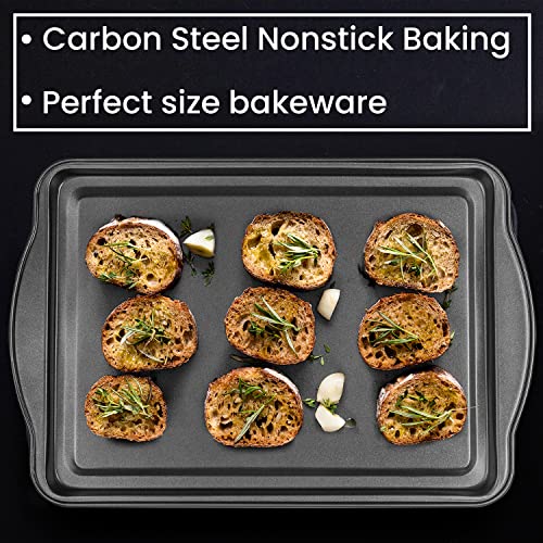 DecorRack Non-Stick Baking Sheets, 15 x 10 in Cookie Tray (2 Pack) - size: 2 Pack