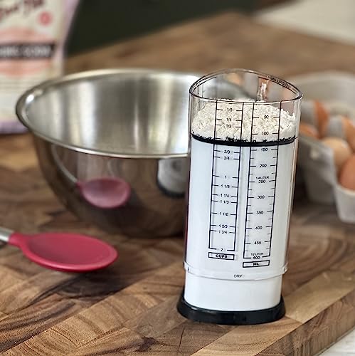 KitchenArt Pro Adjustable Measuring Set, TBL, TSP & 2 Cup Measuring Cup Set - size: Tablespoon, Teaspoon, 2 Cup