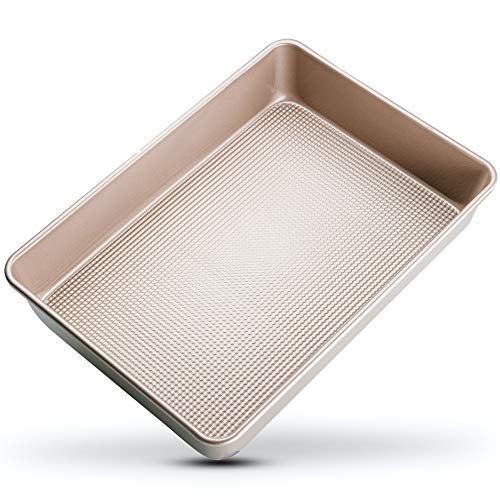 Ultra Cuisine 9x13 Inch Cake Baking And Brownie Pan - Baking Tray - size: 13.1 x 9.1 x 2.2