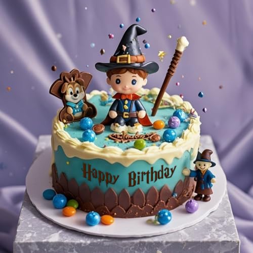 3-Piece Silicone Mold Set for Magical Lightning Shaped Letters and Numbers - Ideal for Fondant Cakes, Resin Crafts, Gumpaste, Chocolate, DIY Crafts Creation - color: Wizard