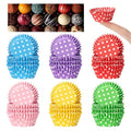 600 Pcs Mini Cupcake Liner Small Candy Cups Confetti Sprinkle Cupcake Liners Baking Cups Paper Baking Cupcakes Liner for Birthday Party Cake Decoration