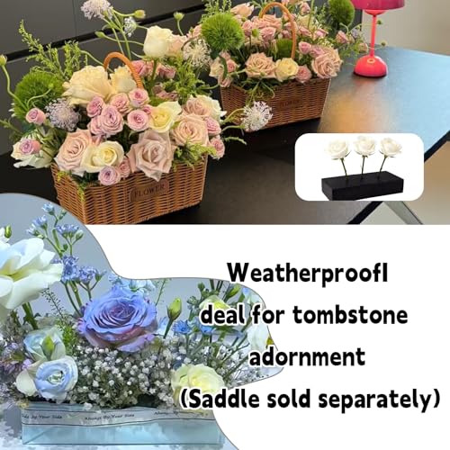 8 Piece Reusable Floral Foam Blocks black, 11.8 x 4.7 x 2 Inch, Water Resistant, for Artificial Flower Arrangements, Outdoor Planters, Wedding Decor (8, 11.8 x 4.7 x 2) - size: 11.8 x 4.7 x 2