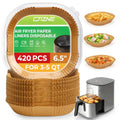 Ctizne 420PCS Air Fryer Liners Disposable for 6.5" Square Air Fryers - size: 6.5" Square