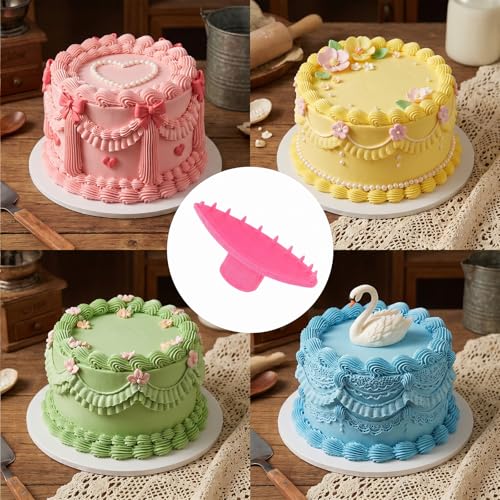 2PCS Cake Arch Guide Tool, Cake Piping Guide Tool
