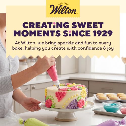 Wilton Disposable Decorating Bags, Piping Icing, 100-Count - size: 12 inch (100 PC)