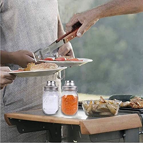 Strainer Shaker Lid for Mason Jars Spice Dispenser Replacement lids 2 Pack
