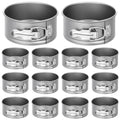 Sunnyray 12 Pcs 4 Inch Springform Pans Mini Cheesecake, Grey - color: Gray