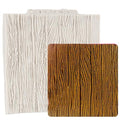 Wood Grain Tree Bark Silicone Mold Tree Bark Texture Impression Mat - color: Style C
