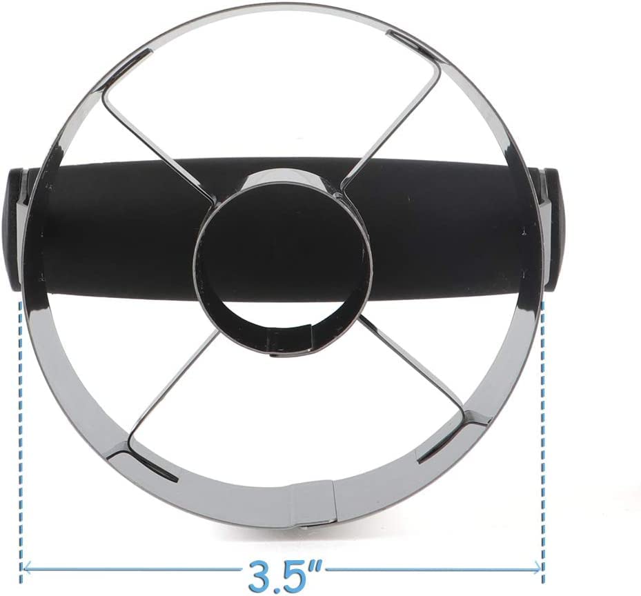 HULISEN 3.5 inch Donut Cutter with Hole, Stainless Steel Doughnut Cutter - size: 3.5'' Round with Small Cutter