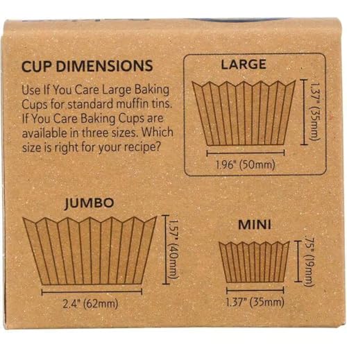 IF YOU CARE If You Care Baking Cup Large, 60 ct, 60 CT