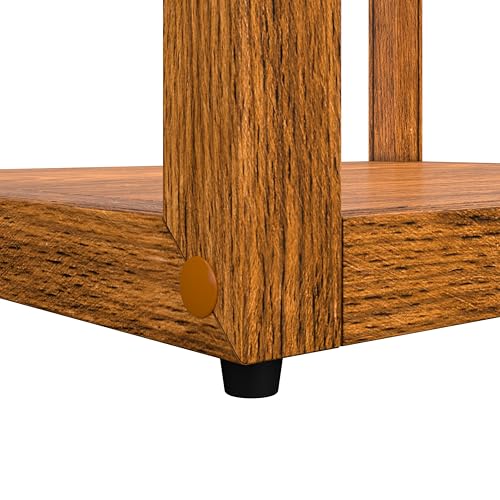 KoolMore 21 in. Upright Light Wood Countertop Dry Bakery Display Case, Bread, Cake and Pastry Display with Tempered Glass - color: Light Wood, size: 21 in.