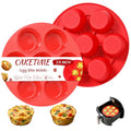 Silicone Muffin Pans for Air Fryer, Oven Baking Nonstick - size: 7-Cup