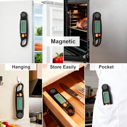 Meat Thermometer Digital - Instant Read Food Thermometer