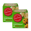 PaperChef Large Parchment Baking Cups Nonstick Release 60 Count 2 Pack - size: Large (Pack of 2)