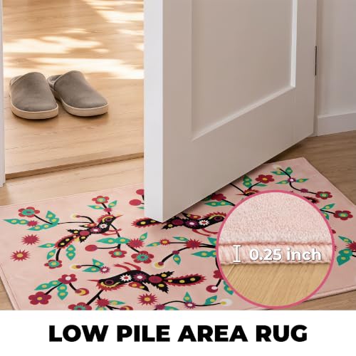 2x3 Magpie Area Rug, Soft Low Pile - color: Magpie, size: 2' x 3' (Rectangular)