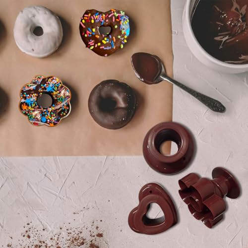 3D Printed Heart Shapes Cake Pop Cutter Molds Set for Home Baking Desserts
