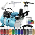 Master Airbrush Cool Runner II Airbrush Cake Decorating Kit with Dual Fan