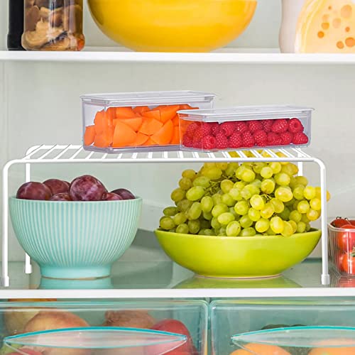 Orgneas Expandable Cabinet Shelf Organizer Rustproof Metal Shelf Riser - color: Expandable