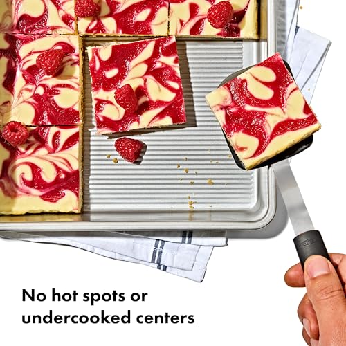 OXO Good Grips Non-Stick Pro Clear Coated Metal Bakeware Cake Pan 9 in Square, Baking Pan for Cakes, Brownies and Cookies - style: 9in Square