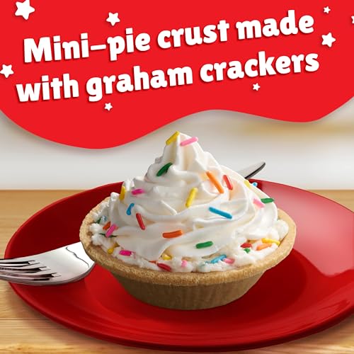 Keebler Ready Crust Mini Graham Cracker Pie Crusts, Premade Pie Crusts For Baking And No-Bake, 6 ct - size: 4 Ounce (Pack of 6)