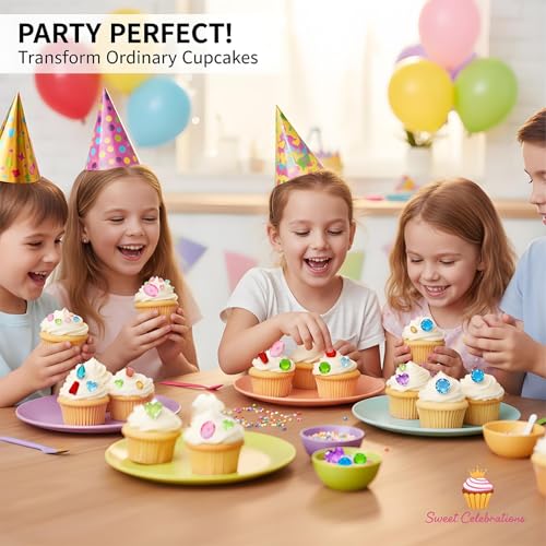 Gems Heart Fondant Molds Silicone, 4 Pakcs Sphere Round Cake Pop Mold for Cupcake Toppers Candy Clay Gem Tools for Birthday Wedding Party - color: 4Packs Gems Silicone Molds